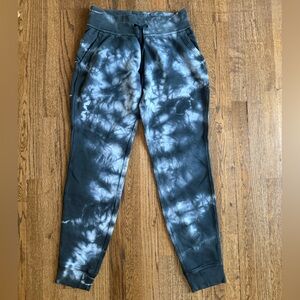 lululemon athletica Tie-Dye Joggers - Black and Gray